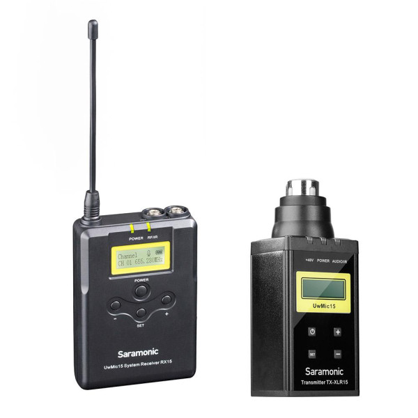 Беспроводная микрофонная система с XLR передатчиком - Saramonic UwMic15B